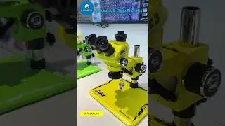 Mechanic Trinocular Stereo Microscopes Display