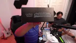 Just Chatting -Cracking Pokemon TCG Paldea Evolved ETB -Gunpla Build! Gundam EXIA Expo