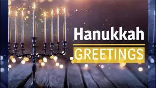 Video template - Hanukkah Greetings