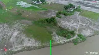 Dhubri Bridge Survey 19.3 Km with Chainage UHD