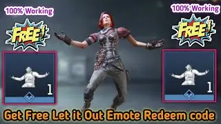 How To Get Free LET IT OUT Emote In COD MOBILE | Free Emote COD Mobile | Redeem Code COD Mobile