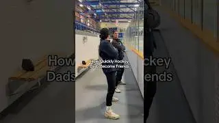 How Quickly Hockey Dads Become Friends! #shorts #hockey