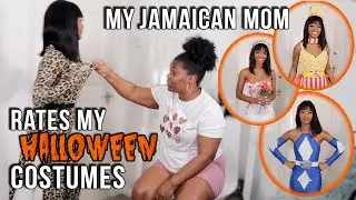 MY JAMAICAN MOM RATES MY SEXY DOLLS KILL HALLOWEEN COSTUMES/OUTFITS | TRY ON HAUL ♡ 