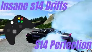 Drifting the VDC S14 in Assetto Corsa - Smooth Lines at Kunitomi Circuit
