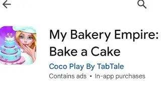 केक 🎂 गेम #games #vaishnavigame #mybakeryempire