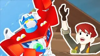 Odd Bot Out | Transformers Rescue Bots | Full Episodes | Transformers Junior