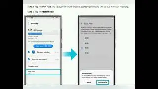 How to use Virtual Memory in the sense of RAM Plus Samsung Galaxy Phone?