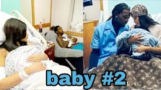 Cardi B and offset welcomes baby #2 (its a boy )