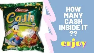 Cash Snack unboxing | How many money inside | Free money  inside | Snack with gift inside unboxing |