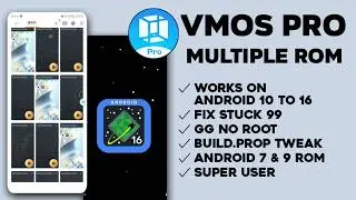 VMOS Pro Root Multiple ROM Test on Android 16 Latest 2026