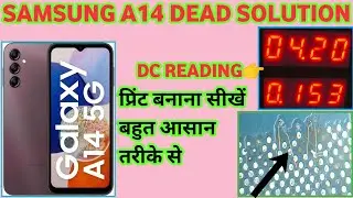 samsung a14 5g dead solution||Samsung 14 5g reading stock#samsunga145g #cpureballing#deadphonerepair