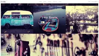 Evoke - Photo Stories WordPress Blog Theme