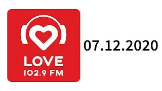 Отрывок эфира (Love Radio Калининград, 102.9 FM, 07.12.2020, 