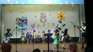 Показ мод из бросового материала Сусатский ДК