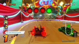 CTR-Nitro Fueled | Segundo video de carreras en línea | antowezy1