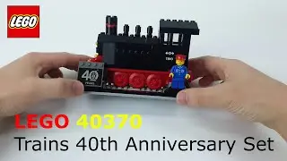 LEGO 40370 Trains 40th Anniversary Set speed build
