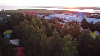 Вид сверху на корпуса Бухты Лазурная