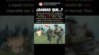 La Escena Que Fue Improvisada: ¨1917¨ 