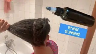 MON HUILE DE SPIRULINE ( fortifiante, réparatrice, hydratante) CHEVEUX DÉVITALISÉS
