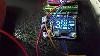 Бортовой компьютер-расходомер на мотоцикл Suzuki gsx1400 (Arduino nano)