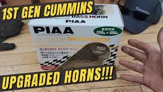 PIAA Superior Bass Horn Upgrade | 1st Gen Cummins