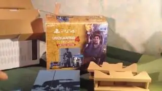 Unboxing/Распаковка PS4 Uncharted 4 Edition (CUH-1208B)