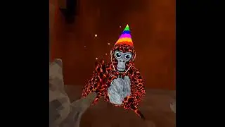 My friend plays Gorilla tag for the first time