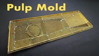 Making a Pulp Mold: Wireless charger 