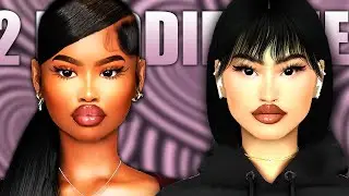 TWO BADDIE FRIENDS 😝😃| CC Folder & SIM DOWNLOAD
