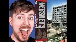 I Built MrBeast a Giant DARK Chocolate Bar!