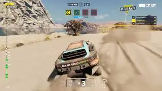 Dakar Desert Rally gameplay at neom stage 1in coronel Dakar team