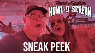 Howl-o-Scream Tampa SNEAK PEEK!