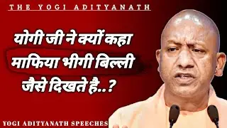 योगी जी ने माफिया को बना दिया भीगी बिल्ली || Yogi Adityanath Speech Status || Yogi Ji Status Video