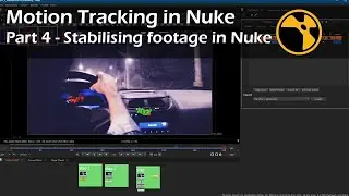 Motion Tracking in Nuke - Part 4 - How to stabilize footage in Nuke | Nuke Tutorial
