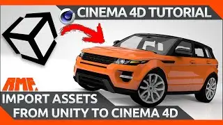 How to Import and texture a car from Unity into Cinema 4D | C4D Tutorial