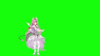 Ironmouse dances to Devil (Green Screen)
