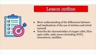 Lesson  - 12 Wired and Wireless