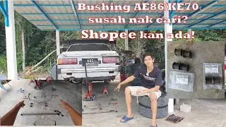 Episode #2 #AE86 #KE70 #AE80 Front & Rear Sway Bar Bush kebanyakan susah nak cari? #Shopee kan ada.