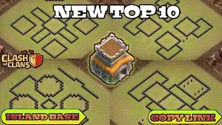 NEW TOP 10 TH8 ISLAND BASE | WAR BASE + LINK IN DESCRIPTION √ CLASH OF CLAN