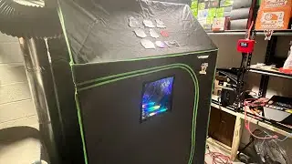 GPU Mining tent ⛺️ is now up and running!!