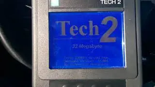 How to Clear ABS Codes using the GM Tech2 Scanner