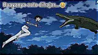 Ketika dikepung buaya...🗿😂😎☝🏻🔥💔