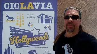 CICLAVIA Lets walk with the Bike Festival through Hollywood! Part 1