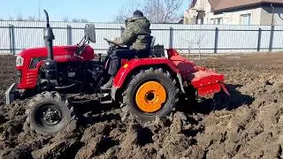 Фрезерование 2019 мини-трактором Shifeng SF-244