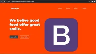 Part_9  Build Responsive Landing Page Using Bootstrap