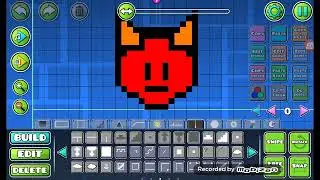 So i made pixel art in GD ._.