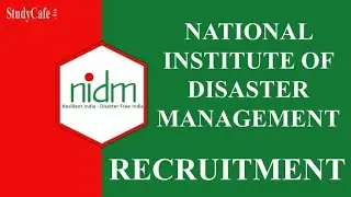 Central Govt job with 80K salary per month ||NIDM ||Assistant Professor Job ||2023 last vacancy