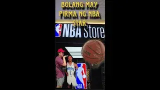 BOLANG MAY PIRMA NG ISANG NBA STAR