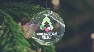 Animated Xmas Bauble - After Effects project