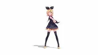 【MMD】♡.おねがいダーリン　ver.柊優花 - 鏡音リン 4k